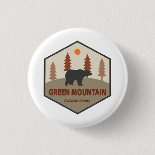 Grönt Mountain National Forest Bear Knapp