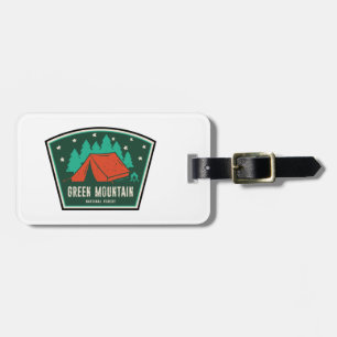 Grönt Mountain National Forest Camping Bagagebricka