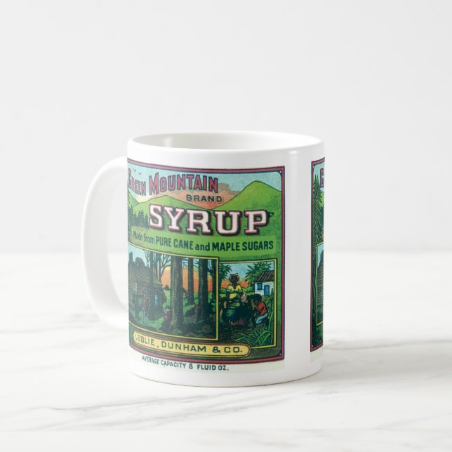 Grönt Mountain Syrup Mugg (Framsida vänster)