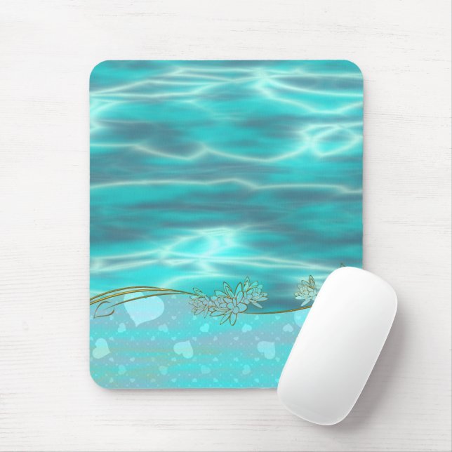 Grönt Mousepad Musmatta (Med mus)