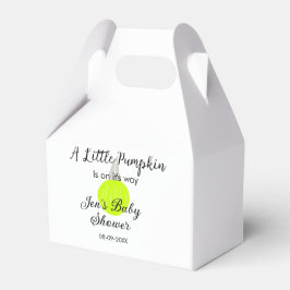 Grönt Nålpumpa lilla pumpa är på väg Presentaskar