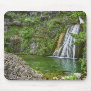 Grönt Natur Vattenfall Musmatta