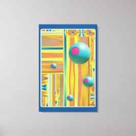 Grönt New Deal - Ken Gage Surreal Art Canvastryck