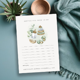 Grönt Nursery Essential Advice for Morsa Baby Show Tilläggskort