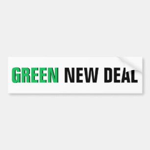 GRÖNT NY DEAL BILDEKAL