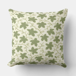 Grönt och Beige Dekorativ kudde
