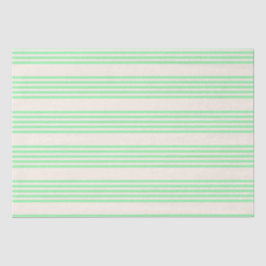 Grönt och beige fem rand mönster