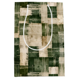 Grönt och Beige Grunge Play