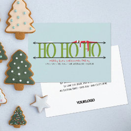 Grönt och blå Elf Shenanigans-personal jul Party Inbjudningar