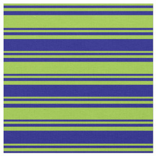 Grönt och blå Färgad stripe/uttorkad/uttorkad Möns Tyg