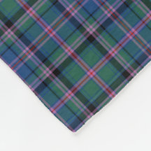 Grönt och blå Klan Cooper Scottish Tartan