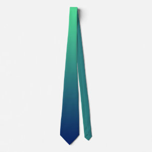 Grönt och blå symbol slips