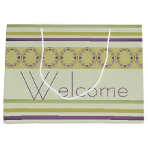 Grönt och Blommigt för elegant och Lila