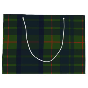 Grönt och Blue Red Tartan Play Scottish Play