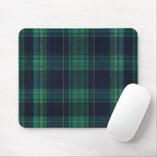Grönt och Blue Scottish Tartan Play Musmatta