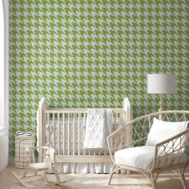 Grönt och Blue Southern Preppy Houndstooth
