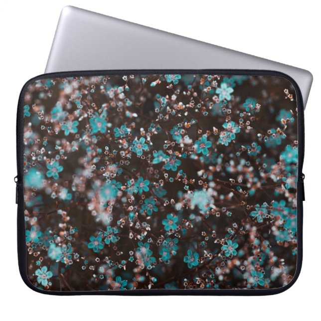GRÖNT OCH BROTTFLÖDEN LAPTOP FODRAL (Framsidan)