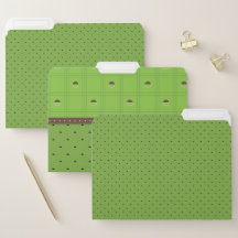 Grönt och brun halvcirkel Mönster