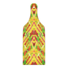 Grönt och brunt mönster