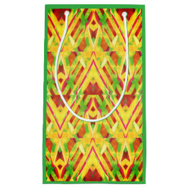 Grönt och brunt mönster