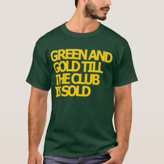 Grönt och den guld- kassalådan klubben är den tee