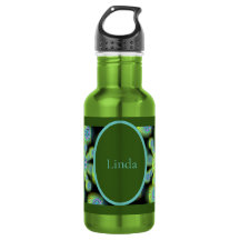 Grönt- och för abstrakt för svartblommanågot