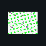 Grönt- och grått-glitch-punkter canvastryck<br><div class="desc">Grönt och grått-glitch-punkter. För abstrakt och älskare.</div>