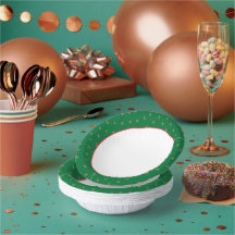 Grönt och Guld jul Party