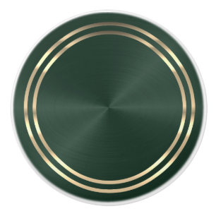 Grönt och Guld Knopp