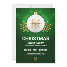 Grönt och guld modern julfest, Jul 