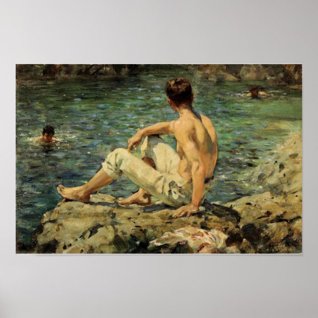 Grönt och Guld Poster (Framsidan)