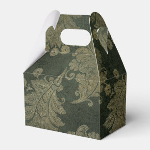 Grönt- och Guld-Vintage Presentaskar