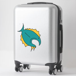 Grönt och Gult Klistermärken