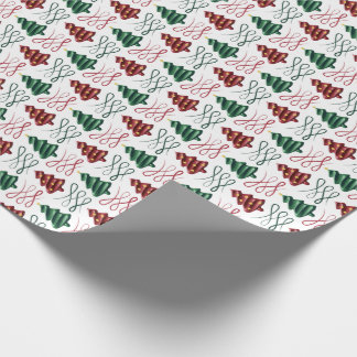 Grönt och läppstift från julgran presentpapper