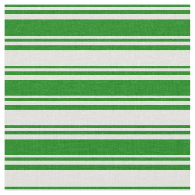 Grönt och lätt cyan Färgad Linjer Mönster Tyg (Närbild)