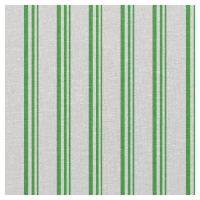 Grönt och lätt Grått Färgad stripe Mönster Tyg (Närbild)