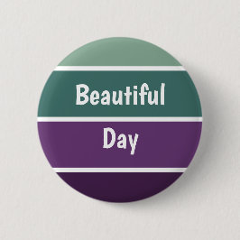 Grönt och Lila Rand Knapp