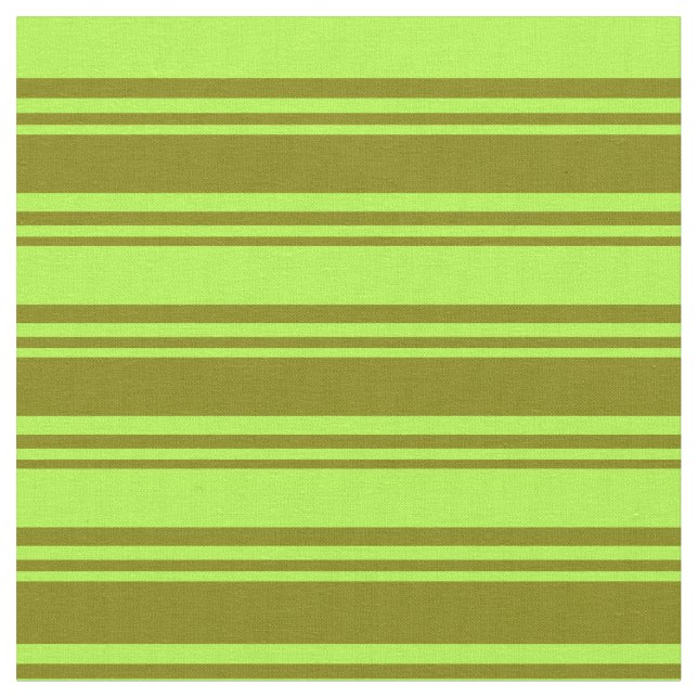 Grönt och Ljust grönt Färgad, stripe/länkad Mönste Tyg (Närbild)