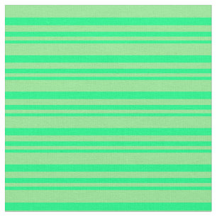 Grönt och Ljust grönt Färgad, stripe Mönster Tyg