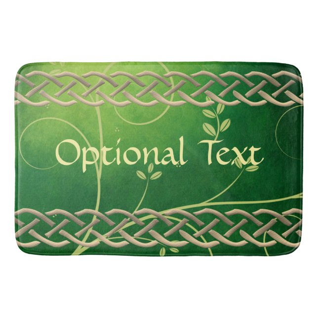 Grönt och Löv Badrumsmatta (Framsidan)