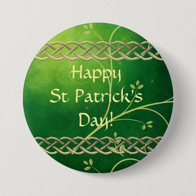 Grönt och Löv Knapp (Framsida)