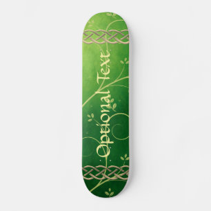 Grönt och Löv  Mini Skateboard Bräda 18,5 Cm