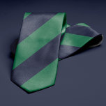 Grönt och marinblått Rand Slips<br><div class="desc">Snyggt nautisk rand mönster i fet och klassisk färg-perfekt för kontoret eller en nattstad i närheten.</div>