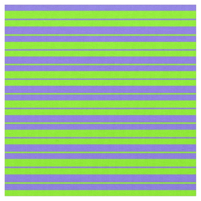 Grönt och mellanskiffer (Blue Stripe/Led Mönster) Tyg (Närbild)