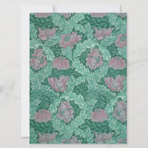 Grönt och Mönster (av William Morris) Kort