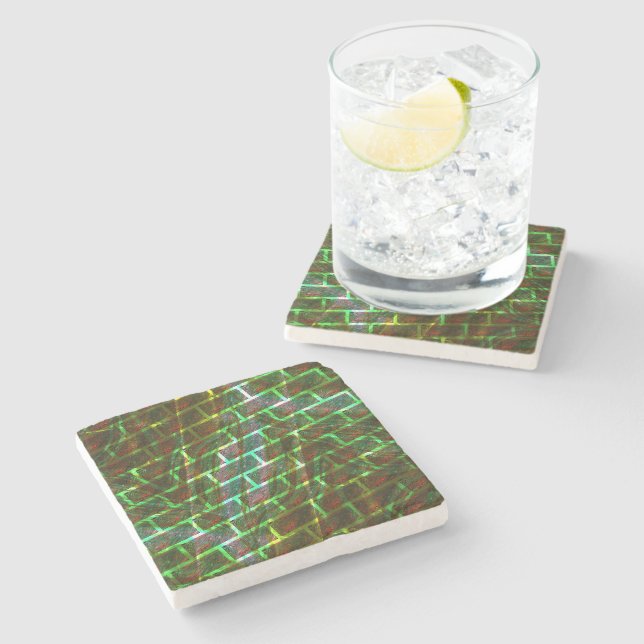 Grönt och nedfläckad, repor och väggeffekter stenunderlägg (Sidan)