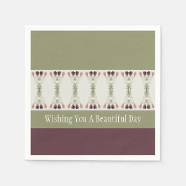 Grönt och plasma pappersservett