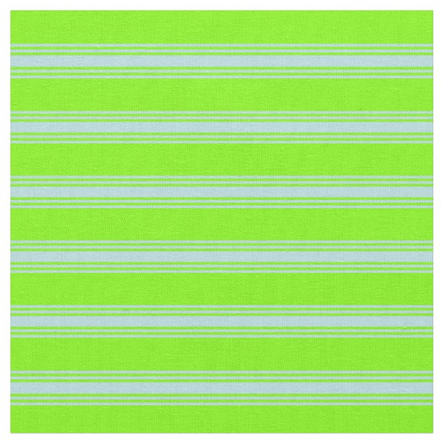 Grönt och pulverblått, lindat/stripe Mönster Tyg (Närbild)