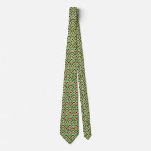 Grönt och Red Briar Ro Tie Slips