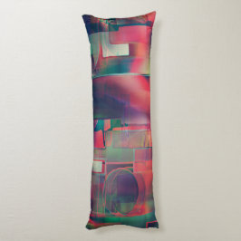 Grönt och röd lagrar och en svag väggton kroppskudde